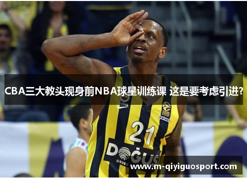 CBA三大教头现身前NBA球星训练课 这是要考虑引进？